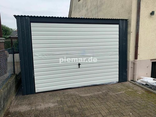 Blechgarage 5x5 5m - blechgarage, 3,5x5,5m