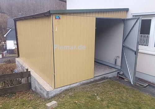 Blechgarage 3x6x2,4