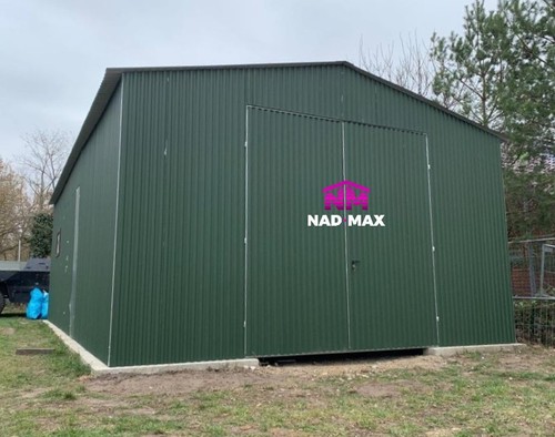 Blechgarage 5x6x2 95m - +blechgarage, 3,5x6x2,95m