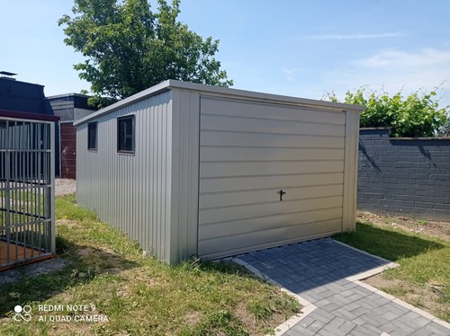 3x6m blechgarage fertiggarage - blechgarage,