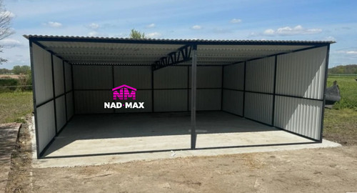 Blechgarage 6x5x2 14m - +blechgarage, offene