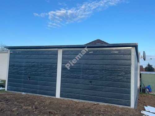 Blechgarage 6x6x2,14