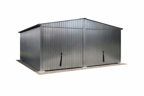 Blechgarage 5x5x2 mit - blechgarage, m