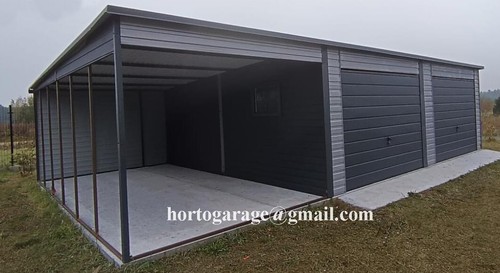 9x6 blechgarage doppeltgarage - 9x6,