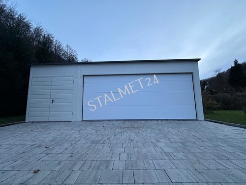 Blechgarage 8x6x2 65m - blechgarage, 8x6x2,65m