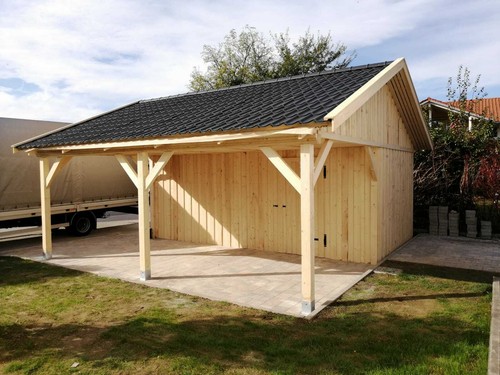 Garage carport 6x6 m - carport,