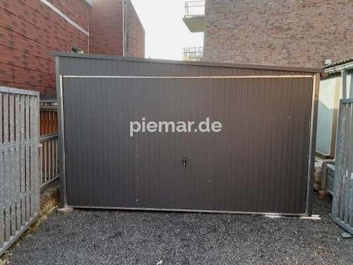 Garage blechgarage 4x7x2 m - garage,